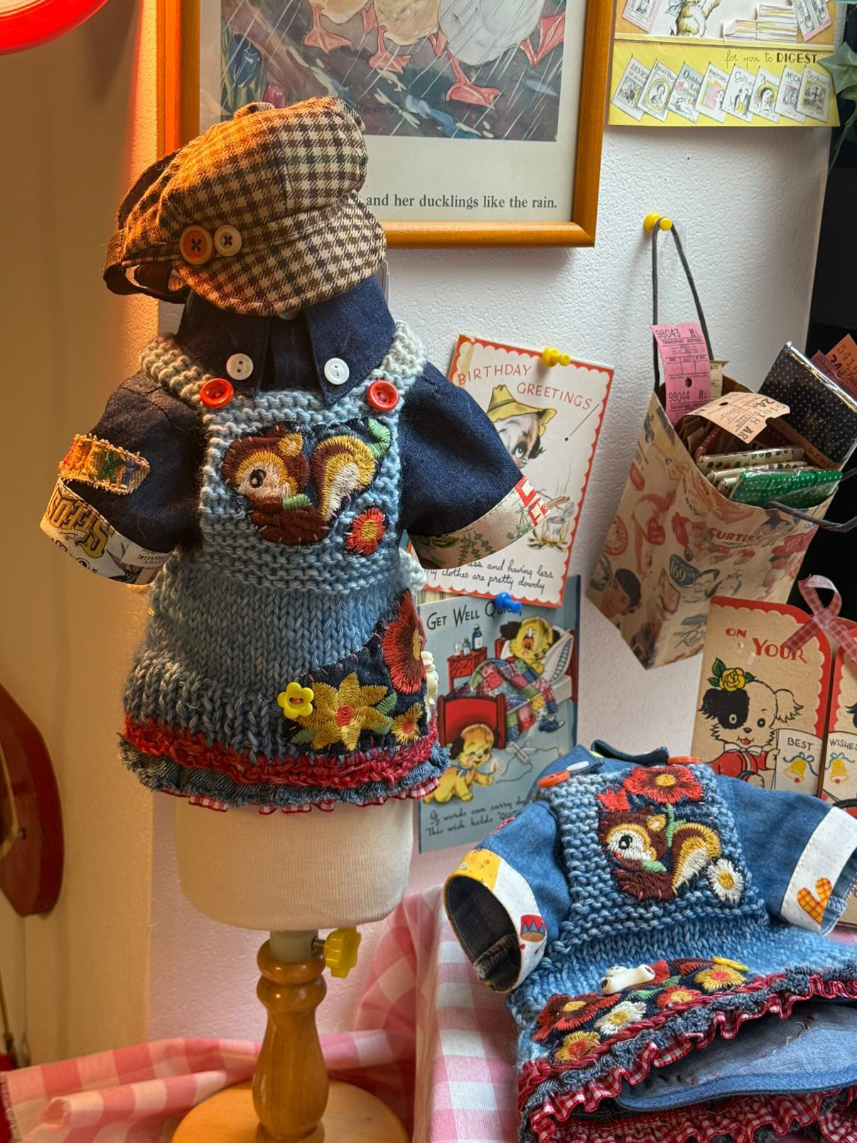 デニムカラーエプロン(5月上旬以降の発送)