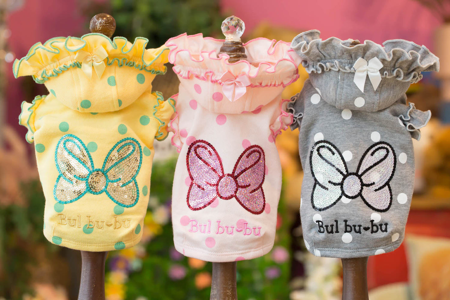 DOT Ribbon Frill パーカー