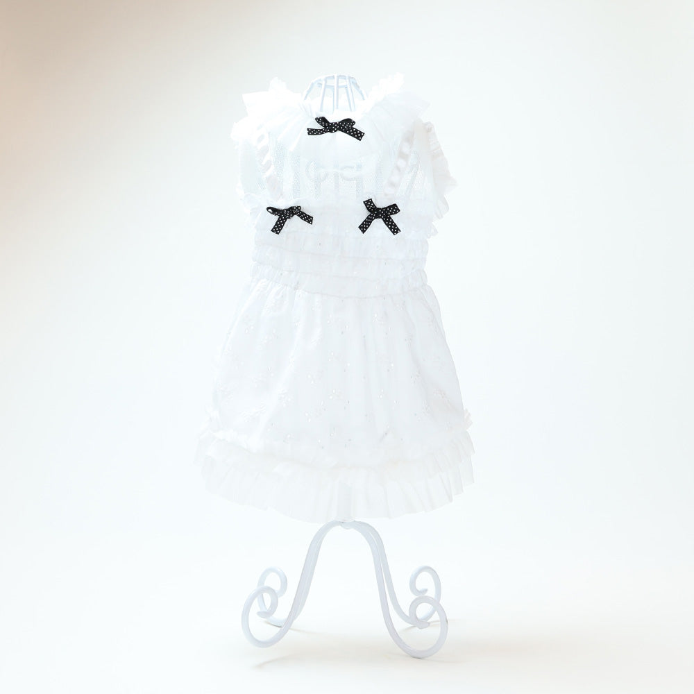 コットンシャーリングワンピ