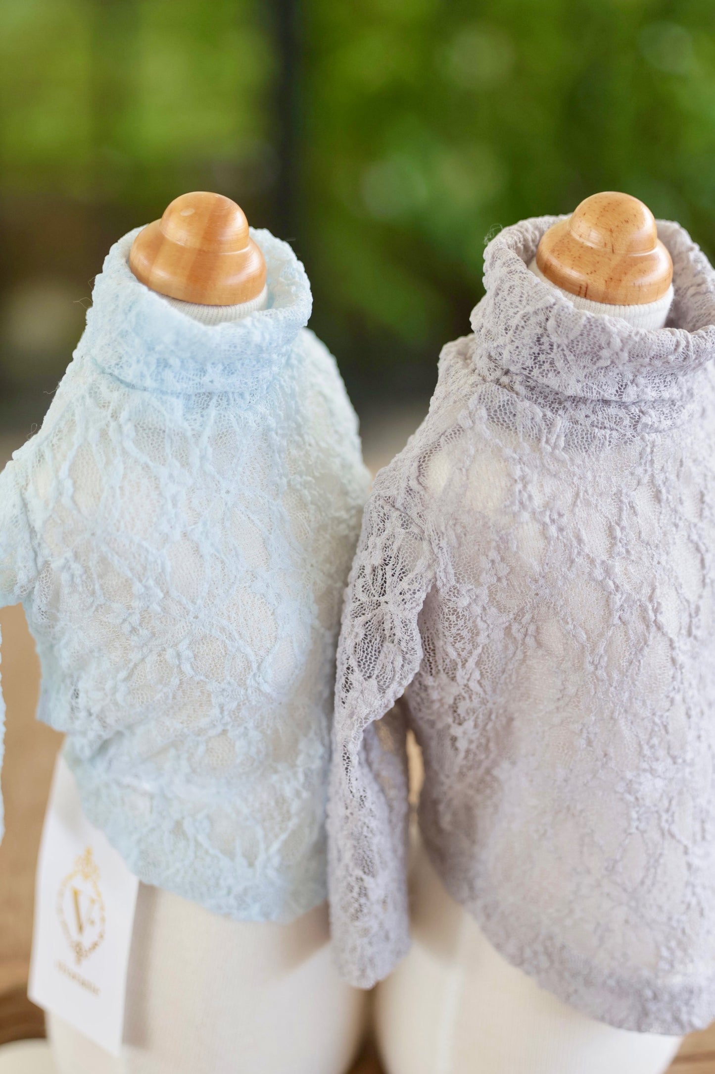 lace Turtleneck
