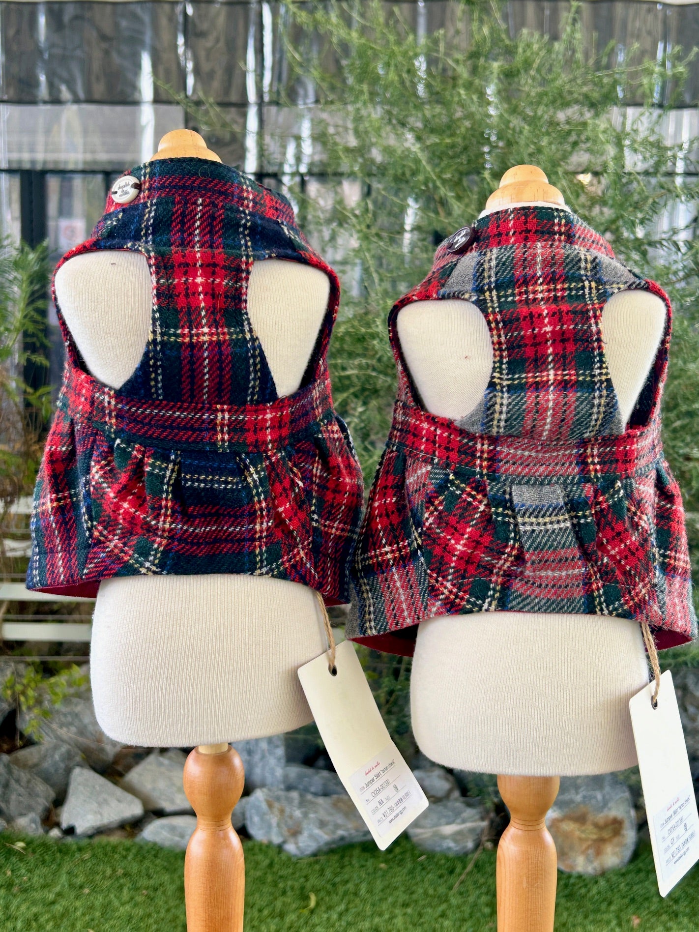 タータン・ジャンパースカート