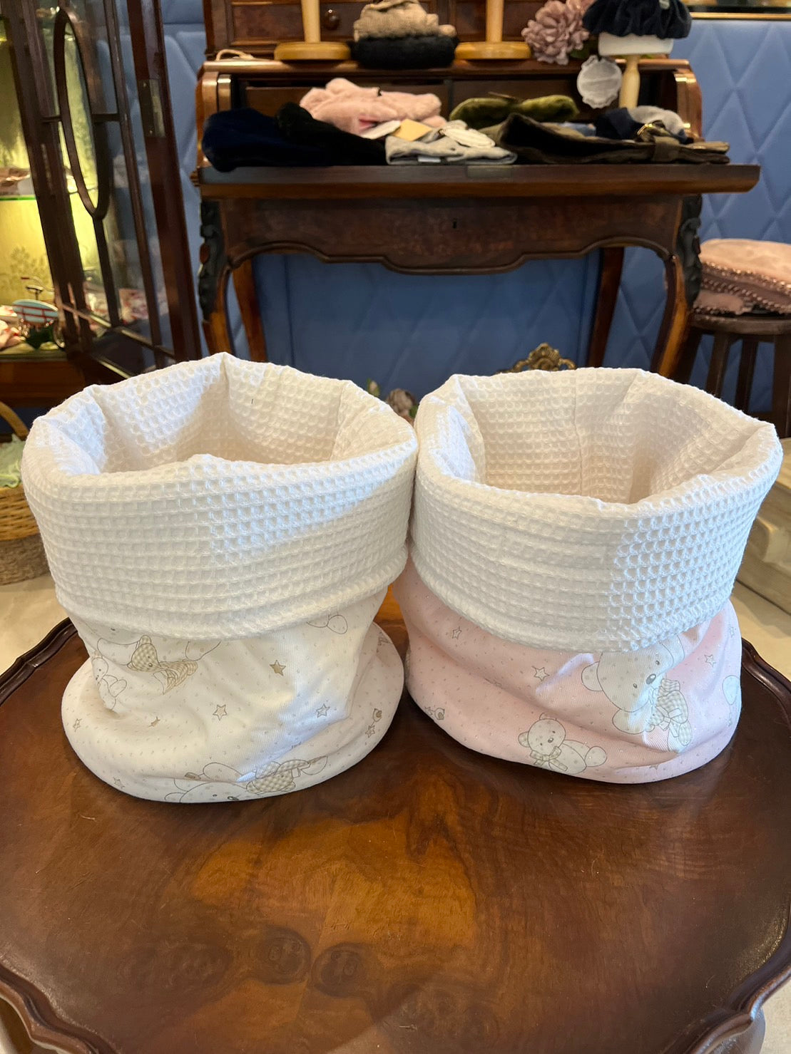 COTTON TOY BOX