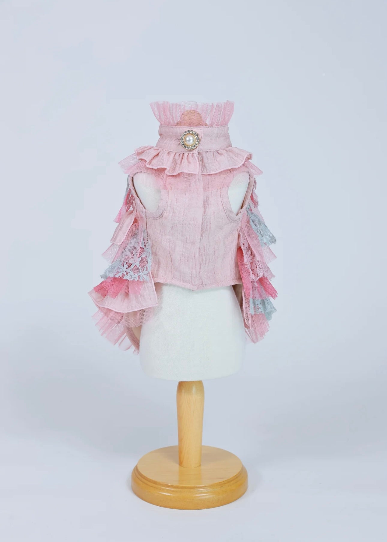 ランダムフリルシャツPINK