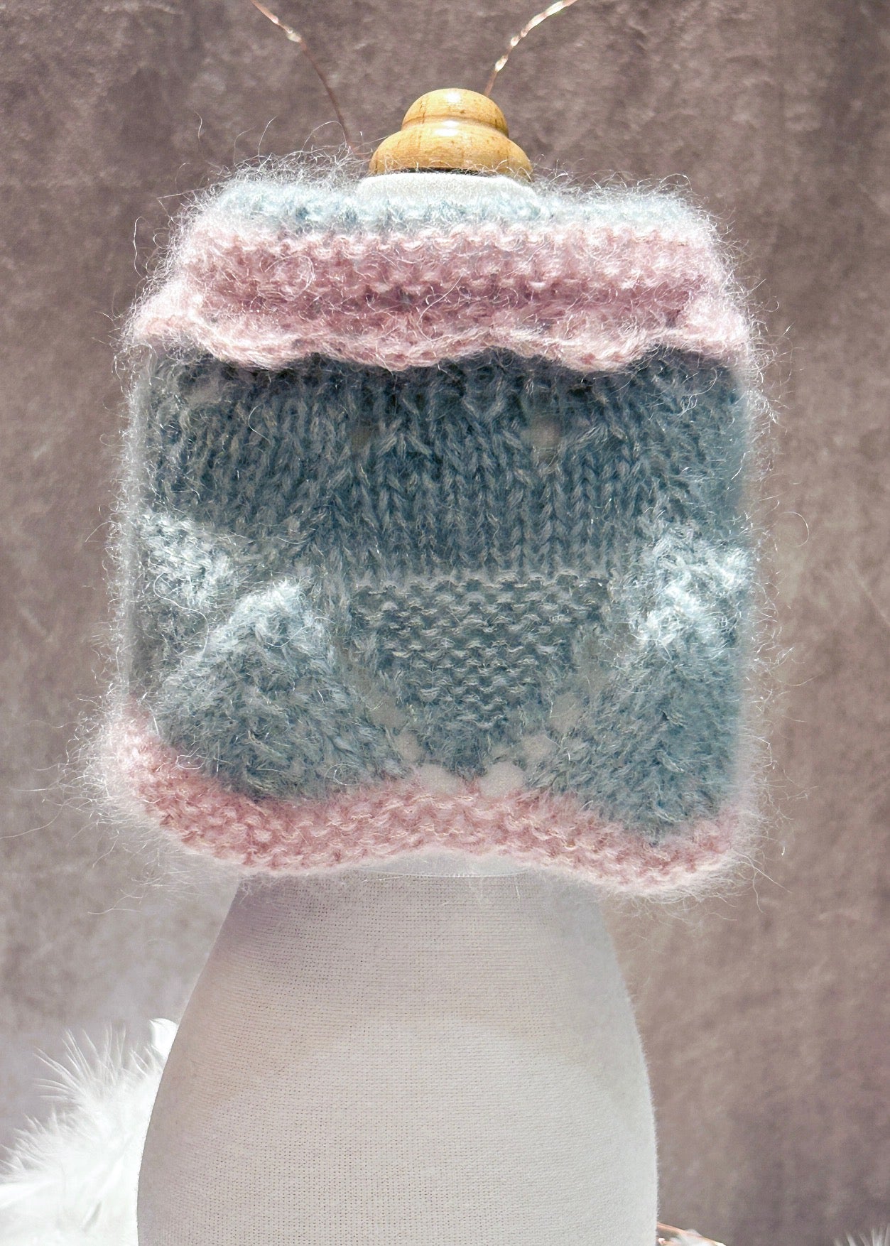 MOHAIR PONCHO