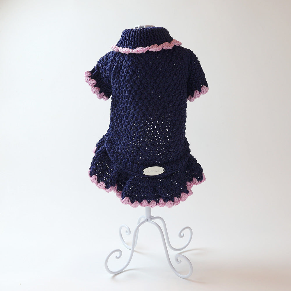 CrochetCottonBicolorDress