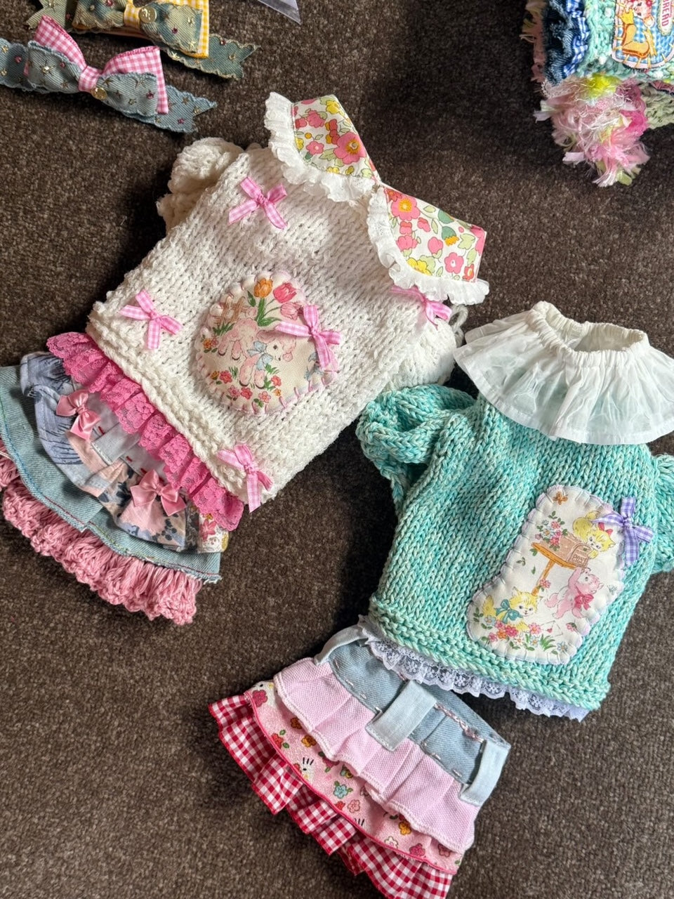 デニムスカート(5月上旬以降の発送）