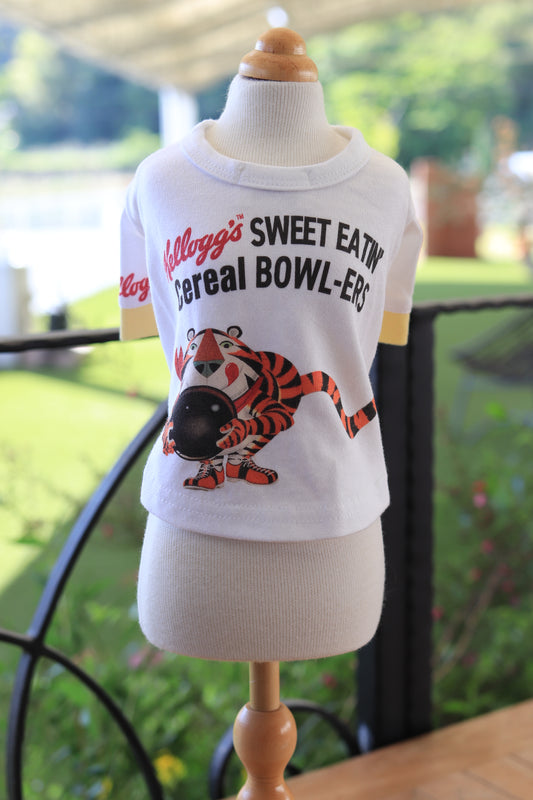 ケロッグ トニー ザ タイガー プリントTシャツ